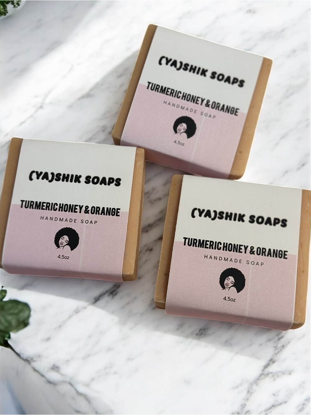 Turmeric Honey & Orange organic soap